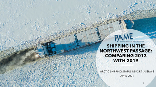 ASSR #3: Shipping in the Northwest Passage: Comparing 2013 to 2019