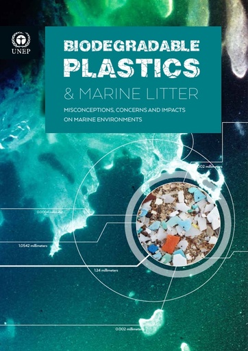 UNEP (2015) Biodegradable Plastics and Marine Litter. Misconceptions concerns an impacts on marine environments. United Nations Environment Programme (UNEP), Nairobi.